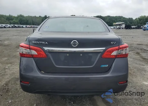 2014 Nissan Sentra S from USA, damaged, VIN 3N1AB7APXEL670266